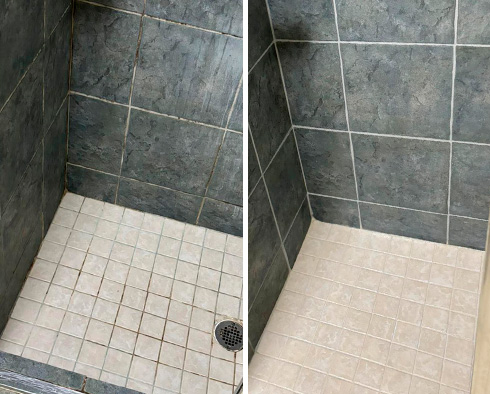 Shower Restored by Our Tile and Grout Cleaners in Queens, NY