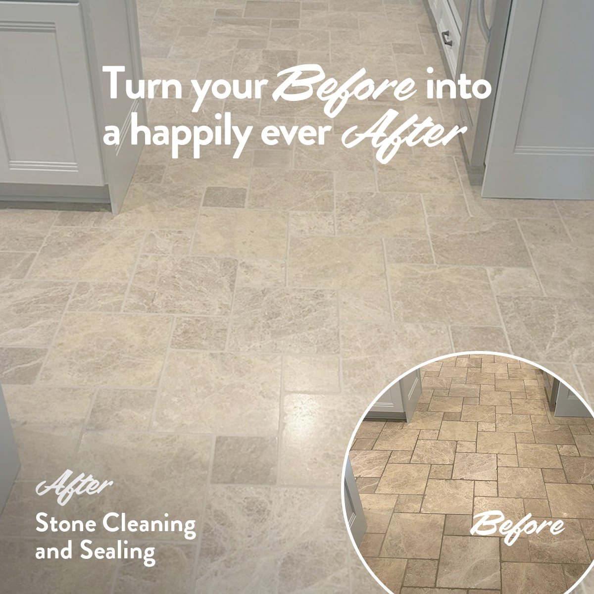 Stone Cleaning and Sealing